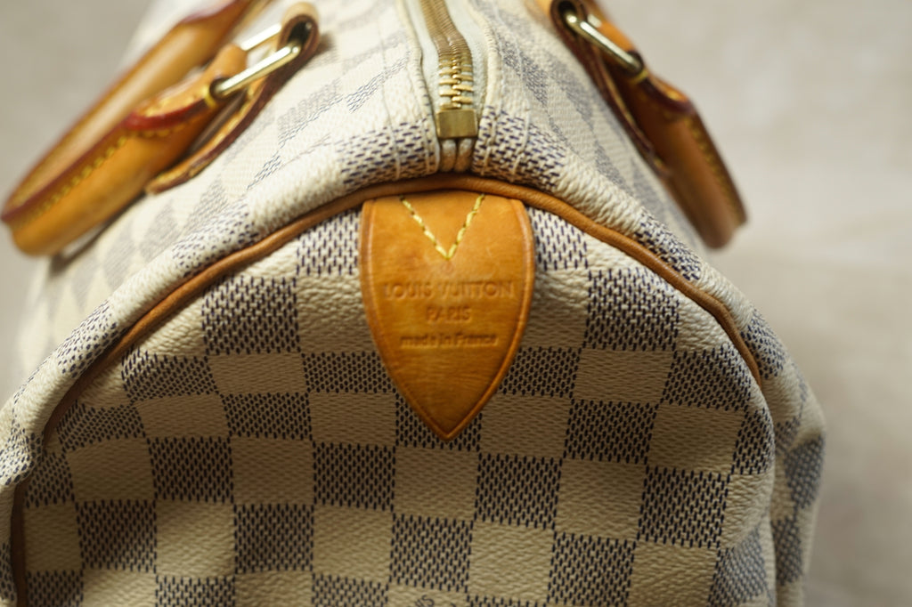Louis Vuitton Speedy 30 Damier Azur