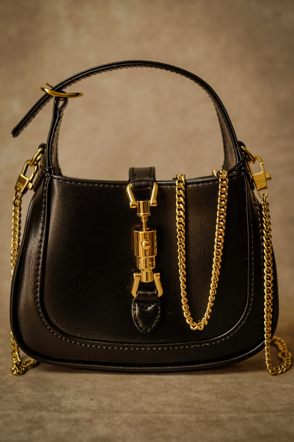 Gucci Jackie 1961 Handtasche mini schwarz