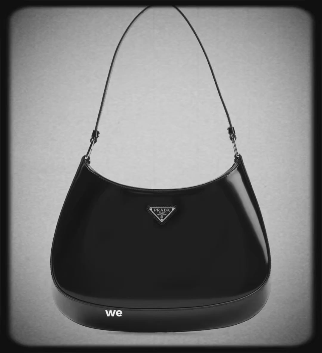 Prada Cleo Handtasche Beige